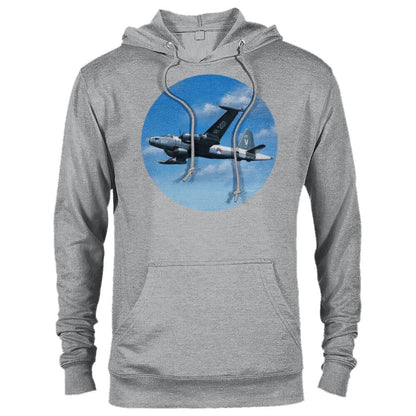 Peter Hoogenberg - Hoodie - Lockheed SP2H Neptune - Premium Unisex Pullover Hoodie TP Aviation Art Sports Grey XS 