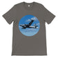Peter Hoogenberg - T-shirt - Lockheed SP2H Neptune MLD - Premium Unisex T-shirt TP Aviation Art Asphalt S 