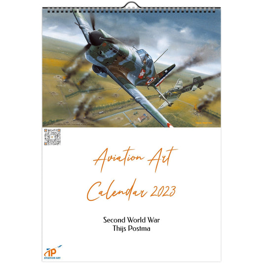 Thijs Postma - Aviation Art Calendar 2023 - Second World War Calendar TP Aviation Art 