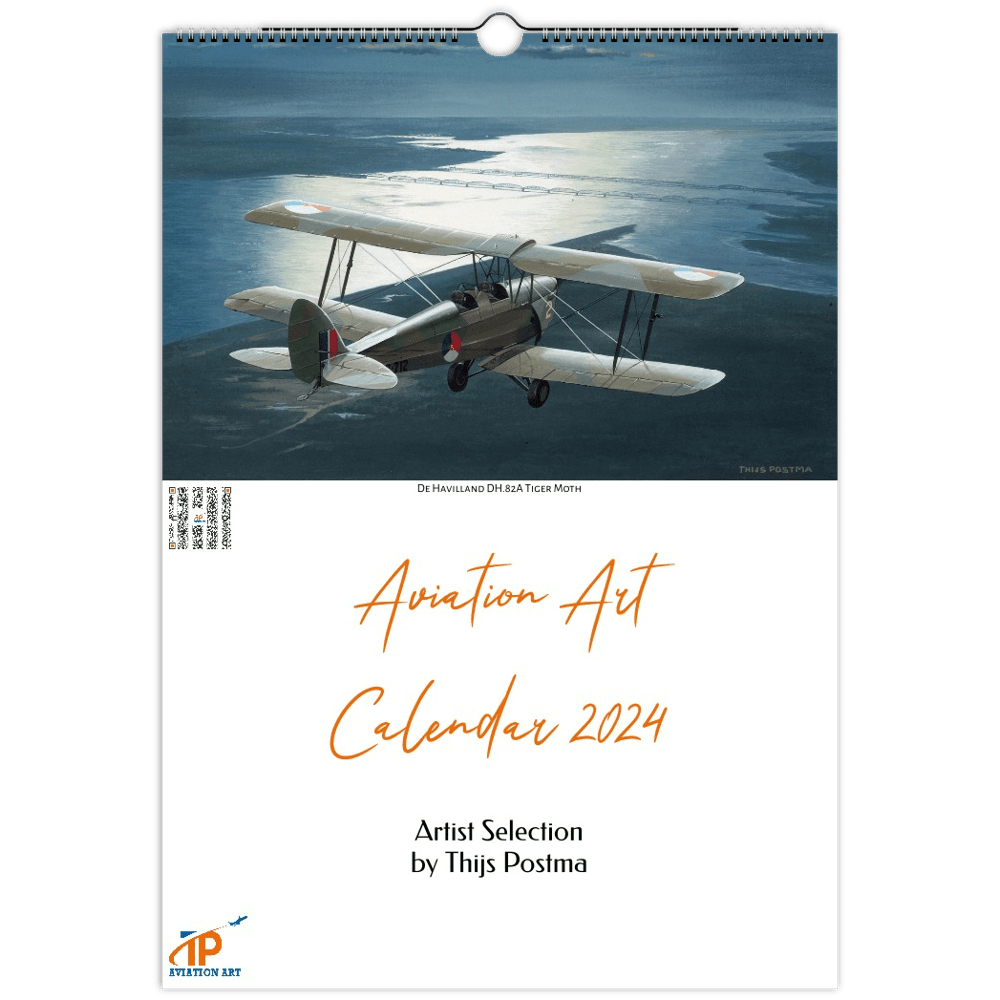 Thijs Postma Aviation Art Calendar 2024 Artist Selection TP