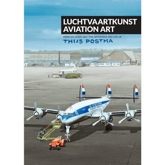Thijs Postma - Book - Aviation Art - The Artworks and Life Of Books TP Aviation Art 