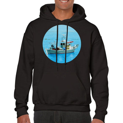 Thijs Postma - Hoodie - Fisherman's Boat Greece - Classic Unisex Pullover Hoodie TP Aviation Art Black S 