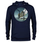 Thijs Postma - Hoodie - General Dynamics F-16A KLu Using The Ejection Seat - Premium Unisex Pullover Hoodie TP Aviation Art 