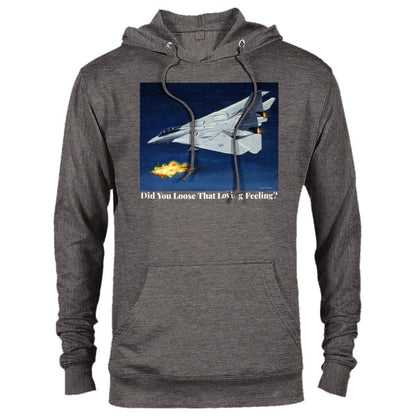 Thijs Postma - Hoodie - Grumman F-14 Tomcat Downing A MiG-23 - Premium Unisex Pullover Hoodie TP Aviation Art Charcoal Heather XS 