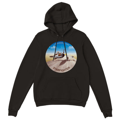Thijs Postma - Hoodie - Lockheed F-104G KLu D-8332 On The Deck - Premium Unisex Pullover Hoodie TP Aviation Art 