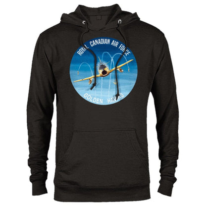 Thijs Postma - Hoodie - North American F-86 Golden Hawks - Premium Unisex Pullover Hoodie TP Aviation Art Black XS 