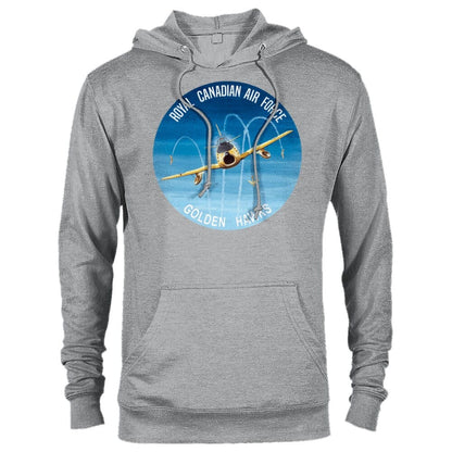 Thijs Postma - Hoodie - North American F-86 Golden Hawks - Premium Unisex Pullover Hoodie TP Aviation Art Sports Grey XS 