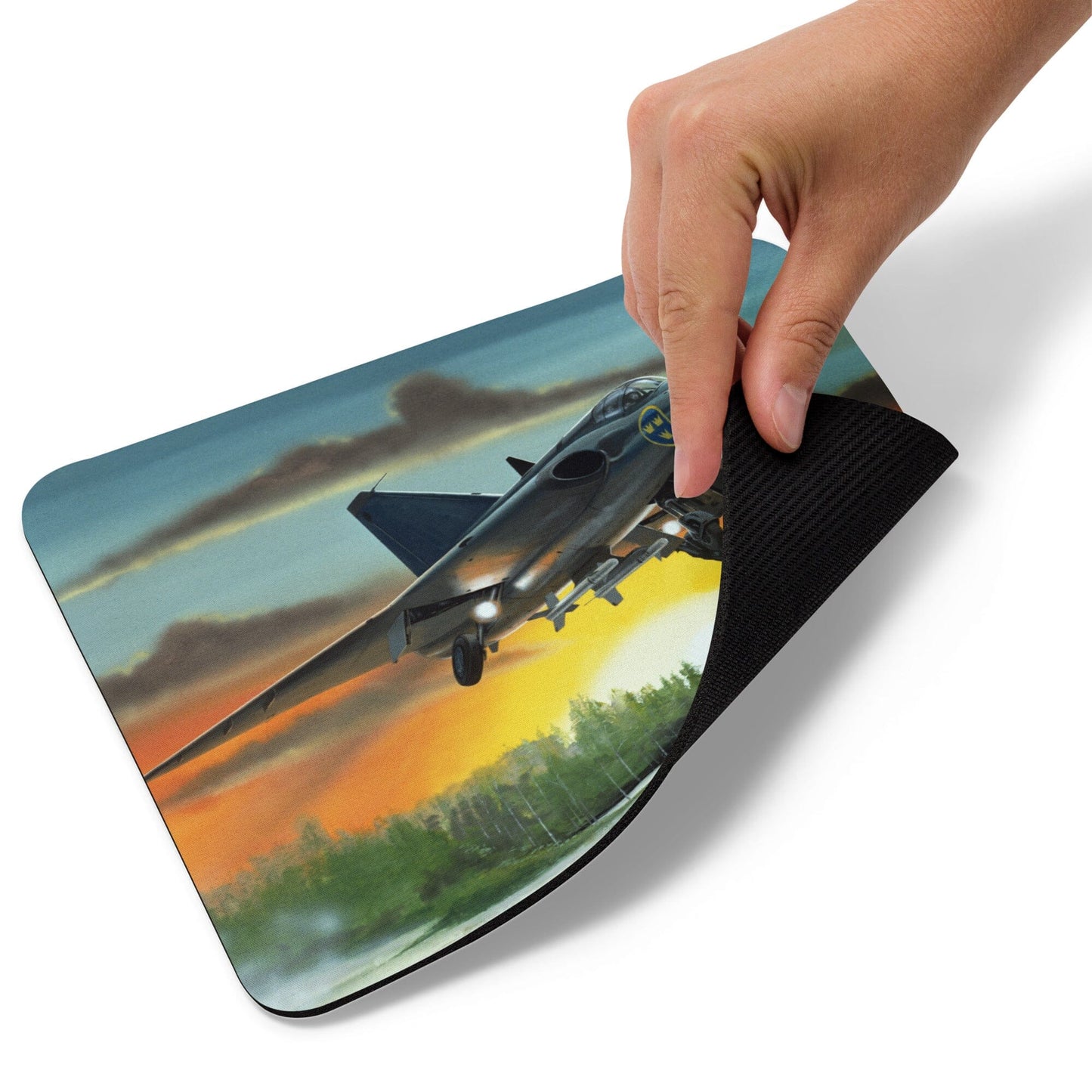 Thijs Postma - Mouse Pad - SAAB J-35 Draken Mouse Pads TP Aviation Art 
