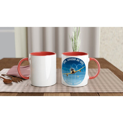 Thijs Postma - Mug - North American F-86 Golden Hawks - Ceramic 11oz Mugs TP Aviation Art 