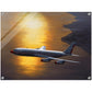 Thijs Postma - Poster - Acrylic - Boeing 707 Against The Sun Acrylic Print TP Aviation Art 45x60 cm / 18x24″ 