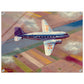 Thijs Postma - Poster - Acrylic - Douglas DC-3 PH-ARG Over Bollenstreek Acrylic Print Gelato 45x60 cm / 18x24″ 
