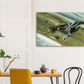 Thijs Postma - Poster - Aluminum - Koolhoven FK.8 On Fire Combating Fokker Dr.I’s Aluminum Print TP Aviation Art 