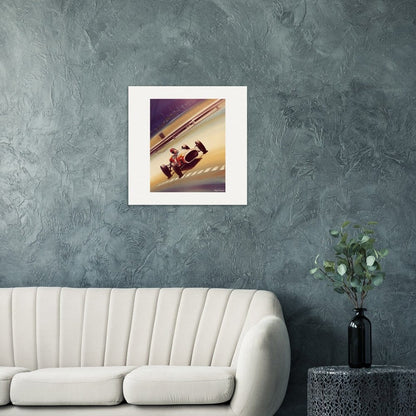 Thijs Postma - Poster - Auto DAF racer Poster Only TP Aviation Art 