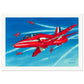 Thijs Postma - Poster - BAe Hawks Red Arrows Poster Only TP Aviation Art 70x100 cm / 28x40″ 