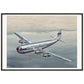 Thijs Postma - Poster - Boeing 377 Stratocruiser In The Far East - Metal Frame Poster - Metal Frame TP Aviation Art 70x100 cm / 28x40″ 