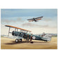 Thijs Postma - Poster - Boeing 40 Getting Aboard Poster Only TP Aviation Art 50x70 cm / 20x28″ 