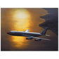 Thijs Postma - Poster - Boeing 707 Against The Sun Poster Only TP Aviation Art 60x80 cm / 24x32″ 