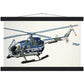 Thijs Postma - Poster - Bolkow Bo-105 Cutaway - Hanger Poster - Hanger TP Aviation Art 28x43 cm / XL (11x17″) black 