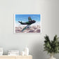 Thijs Postma - Poster - Canadair Sabre Mk.5 Luftwaffe Poster Only TP Aviation Art 