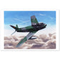 Thijs Postma - Poster - Canadair Sabre Mk.5 Luftwaffe Poster Only TP Aviation Art 70x100 cm / 28x40″ 