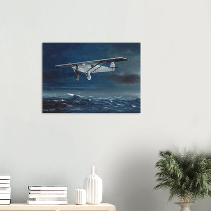 Thijs Postma - Poster - Charles Lindbergh Spirit of St. Louis 1927 Poster Only TP Aviation Art 
