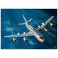 Thijs Postma - Poster - Convair 990 Coronado - Fastest Subsonic Airliner Poster Only TP Aviation Art 50x70 cm / 20x28″ 