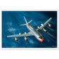 Thijs Postma - Poster - Convair 990 Coronado - Fastest Subsonic Airliner Poster Only TP Aviation Art 70x100 cm / 28x40″ 