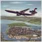 Thijs Postma - Poster - Douglas DC-10 CPA Over Vancouver Poster Only TP Aviation Art 70x70 cm / 28x28″ 