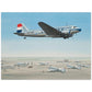 Thijs Postma - Poster - Douglas DC-3 KLM PH-TCZ Low Pass Poster Only TP Aviation Art 60x80 cm / 24x32″ 