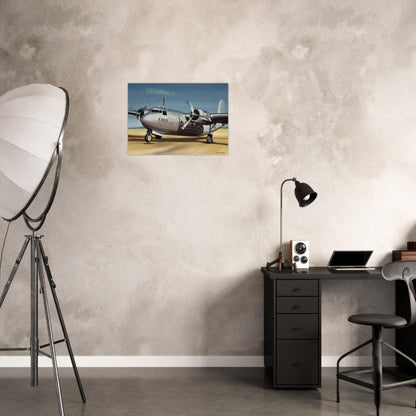 Thijs Postma - Poster - Douglas DC-5 KNILM Indonesia Poster Only TP Aviation Art 