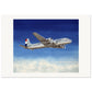 Thijs Postma - Poster - Douglas DC-6 KLM PH-TDI Poster Only TP Aviation Art 70x100 cm / 28x40″ 