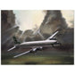 Thijs Postma - Poster - Douglas DC-6 Transavia Open Skies Poster Only TP Aviation Art 60x80 cm / 24x32″ 