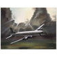 Thijs Postma - Poster - Douglas DC-6 Transavia Open Skies Poster Only TP Aviation Art 75x100 cm / 30x40″ 