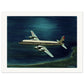 Thijs Postma - Poster - Douglas DC-7C KLM At Night Poster Only TP Aviation Art 60x80 cm / 24x32″ 