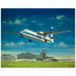 Thijs Postma - Poster - Fokker F-27 Friendship Taking Off From Schiphol Poster Only TP Aviation Art 40x50 cm / 16x20″ 
