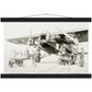 Thijs Postma - Poster - Fokker F.VIII H-NAFD Drawing - Hanger Poster - Hanger TP Aviation Art 30x45 cm / 12x18″ black 