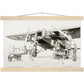Thijs Postma - Poster - Fokker F.VIII H-NAFD Drawing - Hanger Poster - Hanger TP Aviation Art 30x45 cm / 12x18″ natural wood 