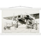 Thijs Postma - Poster - Fokker F.VIII H-NAFD Drawing - Hanger Poster - Hanger TP Aviation Art 30x45 cm / 12x18″ white 