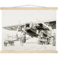 Thijs Postma - Poster - Fokker F.VIII H-NAFD Drawing - Hanger Poster - Hanger TP Aviation Art 40x50 cm / 16x20″ natural wood 