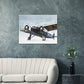 Thijs Postma - Poster - Fokker F.XII PH-AIE In The Snow Poster Only TP Aviation Art 