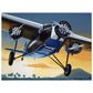 Thijs Postma - Poster - Fokker F.XVIII Pelikaan Flying To Batavia Poster Only TP Aviation Art 60x80 cm / 24x32″ 