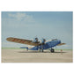 Thijs Postma - Poster - Fokker F.XXXVI Ground Sleeping Plane Poster Only TP Aviation Art 50x70 cm / 20x28″ 