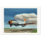 Thijs Postma - Poster - Fokker S-14 Mach Trainer Poster Only TP Aviation Art 70x100 cm / 28x40″ 