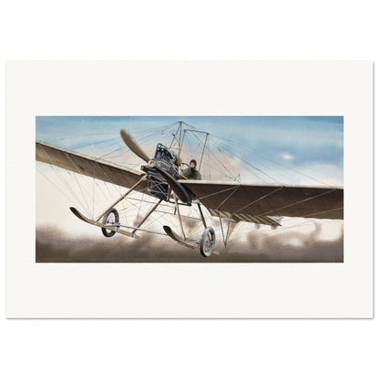 Thijs Postma - Poster - Fokker Spin No.2 1911 Poster Only TP Aviation Art 70x100 cm / 28x40″ 