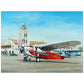 Thijs Postma - Poster - Fokker USA F.10 Glendale Los Angeles Poster Only TP Aviation Art 45x60 cm / 18x24″ 