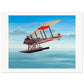 Thijs Postma - Poster - German Floatplane Friedrichshafen FF.33 Poster Only TP Aviation Art 60x80 cm / 24x32″ 