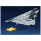 Thijs Postma - Poster - Grumman F-14 Tomcat Shooting Down A MiG-23 Poster Only TP Aviation Art 50x70 cm / 20x28″ 