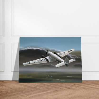 Thijs Postma - Poster - Junkers Ju 52/3m Lufthansa Poster Only TP Aviation Art 