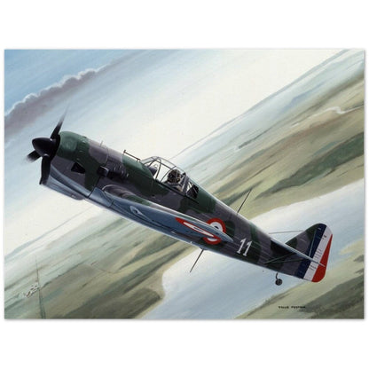 Thijs Postma - Poster - Koolhoven FK.58 Poster Only TP Aviation Art 45x60 cm / 18x24″ 