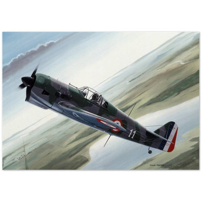 Thijs Postma - Poster - Koolhoven FK.58 Poster Only TP Aviation Art 70x100 cm / 28x40″ 
